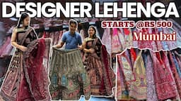 Mumbai Cheapest Designer Lehenga - Starting only Rs 500 | Lehenga Shopping in Mumbai | Semi-Stiched