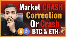 CRYPTO MARKET CRASH - Bitcoin BTC Price Prediction | Crypto News Hindi Today | ETH Price Prediction