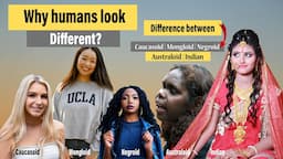 Why do Humans look different? | What are different Human Races? | Human Races Evolution