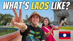 Our FIRST TIME In Vientiane, Laos 🇱🇦 (Not What We Had In Mind)