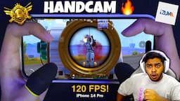 FASTEST 120 FPS 4 FINGER CLAW HANDCAM iPhone Player IZUNA GAMING BEST Moments in PUBG Mobile