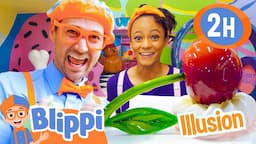 Blippi and Meekah Discover a World of Illusions | BEST OF BLIPPI TOYS | Educational Videos for Kids