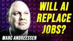 Which JOBS Will AI Take Over - Creative vs Blue Collar | Marc Andreessen On AI Job Displacement