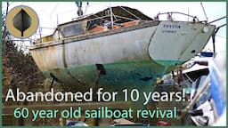 From the boat graveyard! - Classic yacht restoration. - Saving Susanna Ep.5