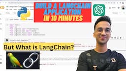 Get Started With LangChain #1| LLM's + Prompt Templates|