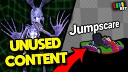 FNAF RUIN Unused Maps, Characters & MORE | LOST BITS [TetraBitGaming]