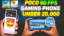 BEST POCO 😍 90 FPS GAMING PHONE UNDER 20000 IN 2024 🔥 PUBG/BGMI GAMING PHONE FOR UNDER 20K