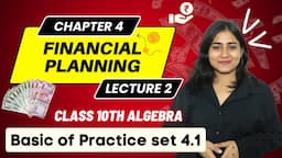 Chp 4 Financial Planning | Introduction to GST | Basic Concept of Practice set 4.1 MH Board | Lec 2