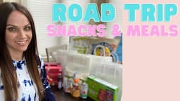 Meal Prep for Our 17 HOUR ROAD TRIP | Healthy Meals & Snacks | Road tripping during a PANDEMIC