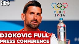 DJOKOVIC FULL PRESS CONFERENCE OLYMPICS GAME | MATCH VS RAFA NADAL