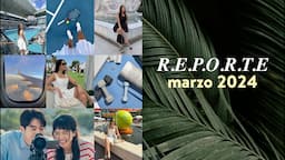 R.E.P.O.R.T.E. Marzo 📝 Retos, ejercicio, recomendaciones y más | Nancy Loaiza