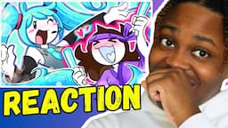 "HATSUNE MIKU AND JAIDEN?!" Reacting to My Obsession with Hatsune Miku | Jaiden Animations