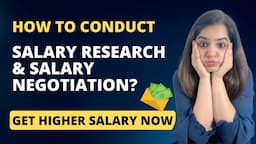 Salary Negotiation - 7 Tips on How To Negotiate a Higher Salary | Salary Research Techniques