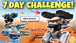 🔥 RETURNING TO A 2 YEAR OLD ACCOUNT 7 DAY CHALLENGE! RETURNING IT ON TRACK! || WAR ROBOTS WR ||