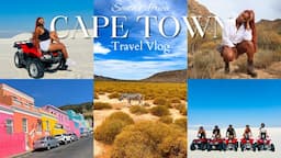 SOUTH AFRICA TRAVEL VLOG! CAPE TOWN AFRICAN SAFARI + WINERIES  + ROBBEN ISLAND + BO-KAAP + MORE