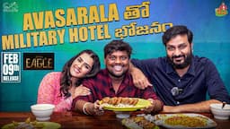 Lunch with Avasarala Srinivas || Kavya Thapar || Kakatiya Military Hotel || TastyTeja  || Infinitum