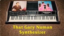 That Gary Numan Synth