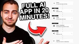 Build a Full RAG Based AI App Including Deployment In Under 20 Minutes