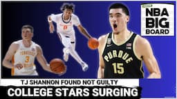 The Stars of College Hoops are Rising + Shannon Jr. stock check