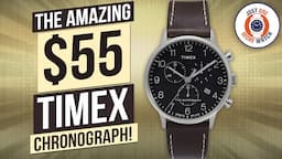 A Big Brand Chronograph For $55! Timex Waterbury