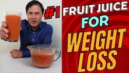 #1 Best Fruit Juice Recipe for Weight Loss - Low Calorie & Keto Drink