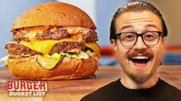 Joshua Weissman Gets a Burger Master Class | Burger Bucket List