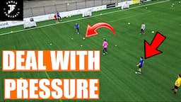 🚫1st Touch Drill UNDER PRESSURE🚫 | Great For Midfielders⚽️ | Joner Football