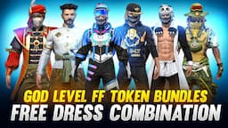 TOP 15 GOD LEVEL FF TOKEN BUNDLES FREE DRESS COMBINATION || NO TOP UP DRESS UP || MAD HYPER GAMING