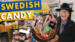 Buying Swedish Candy in Stockholm for Halloween! (Lördagsgodis Tradition)