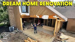 I Started a Massive Renovations and SAVED $30,000!!  Dream Home Renovation // Episode 1