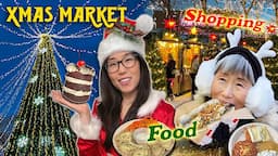 Seattle's First-Ever CHRISTMAS MARKET TOUR 🎄 Festive Food, Fun & More!