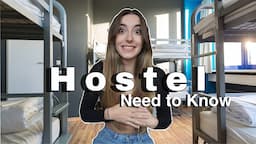 Staying in a HOSTEL!? Female Backpacking EUROPE | 2022