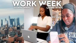 Week In My Life as a Software Engineer in NYC | getting my first user, productive