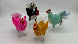 Needle Felt Chicken Tutorial