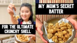 【My mom's Taiwanese Popcorn Chicken Recipe】It stays crunchy for hours!