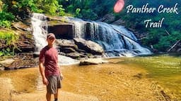 Most Difficult Waterfall Hike In Georgia? | Panther Creek Falls Trail Via Upper Falls