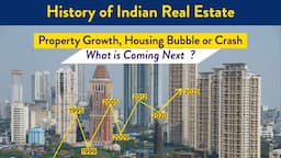 Indian Real Estate History | Indian Housing Bubble and Housing Market Crash