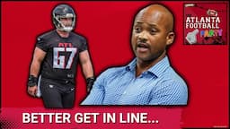 The Atlanta Falcons Have To Tell Drew Dalman To Get In Line | Atlanta Football Party-Falcons