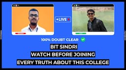 BIT SINDRI | FEES | ADMISSION | PLACEMENT | FACILITIES | HONEST REVIEW