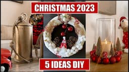 DECORACIONES NAVIDEÑAS asombrosas con Materiales RECICLADOS y Decoraciones Viejas 2023