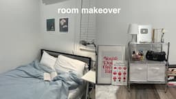 my aesthetic & cozy room makeover 🎧 (college edition)