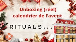 Unboxing et Avis Calendrier de l'Avent Rituals à 80€ #unboxing #calendrierdelavent #rituals