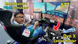 15 Lakh Setup... 🤯 Most Realistic Flight Simulator Ever🔥