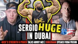 Nick's Strength and Power Shouts Me Out | Aaron Singerman from Prison | Sergio Oliva Jr UPDATE!