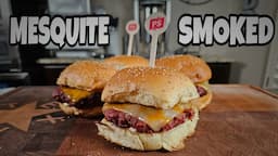 Mesquite Smoked Brisket Burgers - Smokin' Joe's Pit BBQ