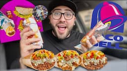 TACOBELL Value Menu Items! MUKBANG + Taste Test REVIEW