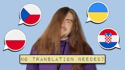 Can they understand Ukrainian? | Mutual Intelligibility Test | feat. @MaxGavrilov