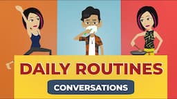 Talking About Daily Routines in English Conversations | Learn English Vocabulary