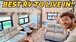 The BEST fifth wheel RV to live in! 2024 DRV Mobile Suites 41RKDB