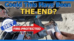 We Narrowly Escaped An RV Power Cord Fire! | Cord Reel Install Overdue | HDT RV Life